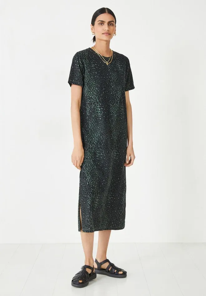 Hush Dresses Women Jamie Dress Ombre Leopard 8211 Khaki