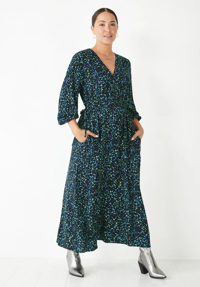 Hush Dresses Women Juliet Midi Dress Neon Non Print Black