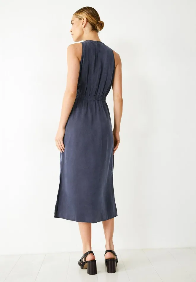Hush Dresses Women Leyla Midi Dress Midnight Hush Dresses Women Leyla Midi Dress Midnight