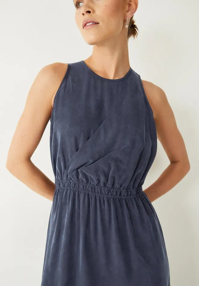 Hush Dresses Women Leyla Midi Dress Midnight Hush Dresses Women Leyla Midi Dress Midnight