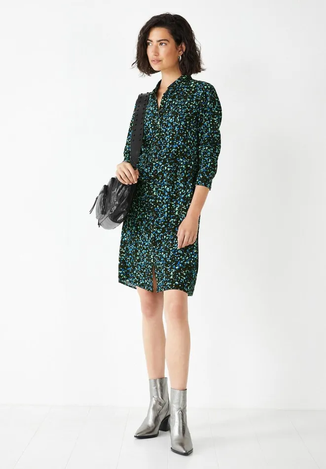 Hush Dresses Women Mae Mini Dress Neon Non Print Black