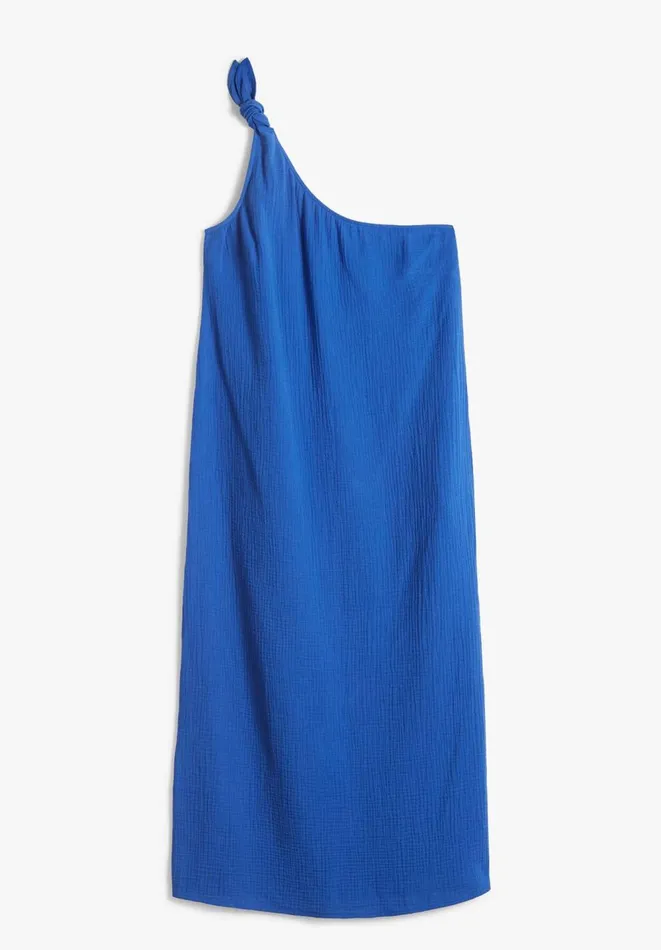 Hush Dresses Women Orla One Shoulder Dress Bright Blue