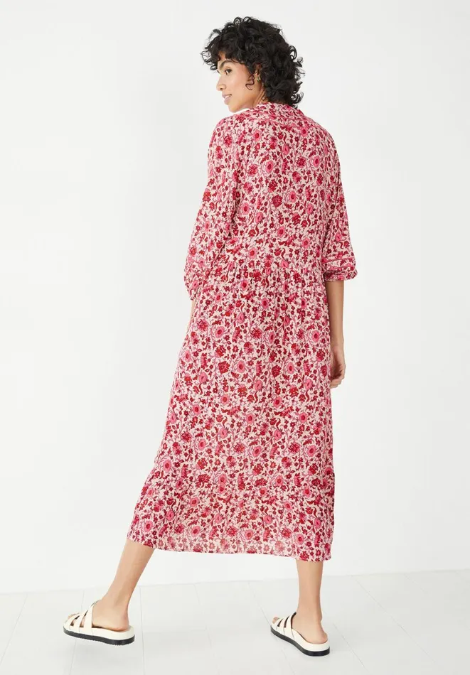 Hush Dresses Women Pearl Midi Dress Floral Block Print Hush Dresses Women Pearl Midi Dress Floral Block Print