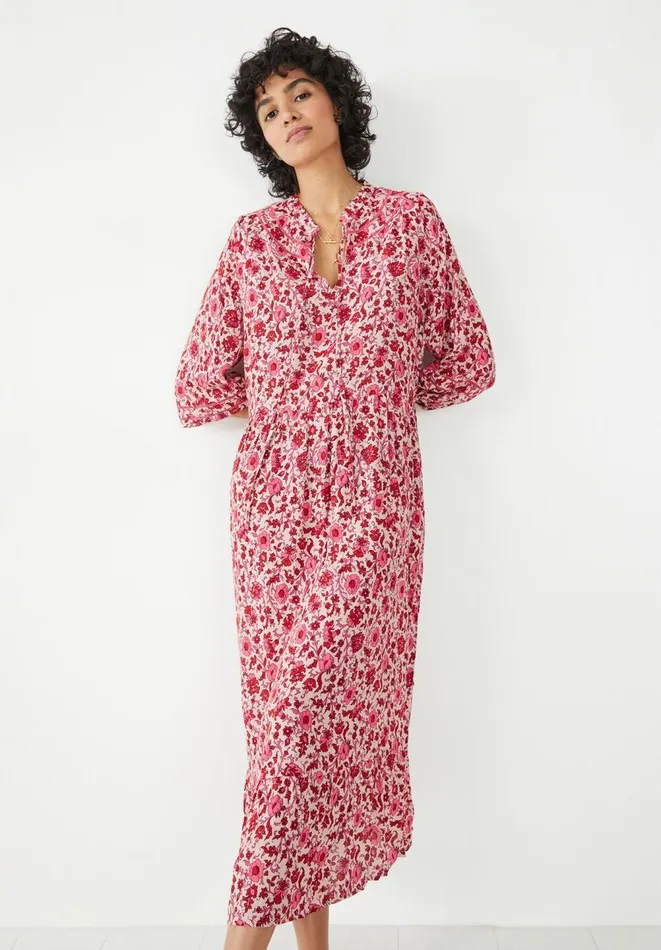 Hush Dresses Women Pearl Midi Dress Floral Block Print Hush Dresses Women Pearl Midi Dress Floral Block Print