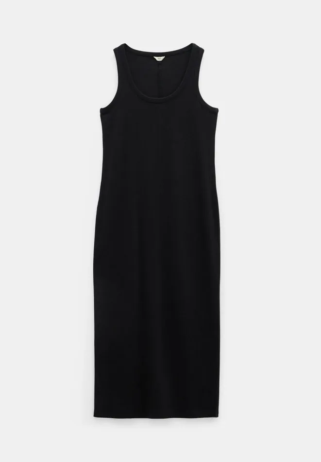 Hush Dresses Women Riley Ribbed Maxi Dress Black Hush Dresses Women Riley Ribbed Maxi Dress Black