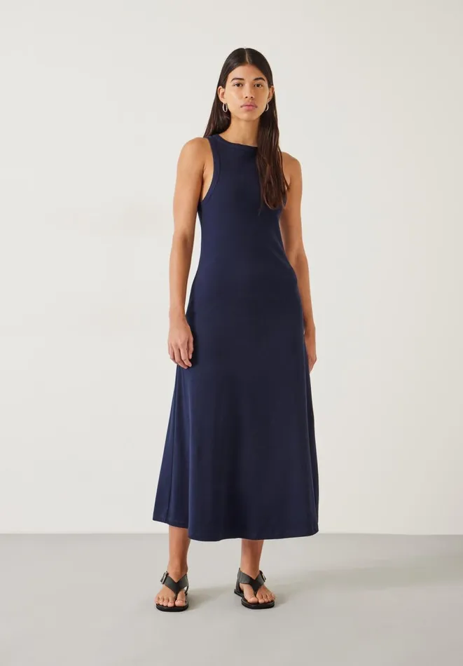 Hush Dresses Women Rosita Jersey Maxi Dress Dark Sky