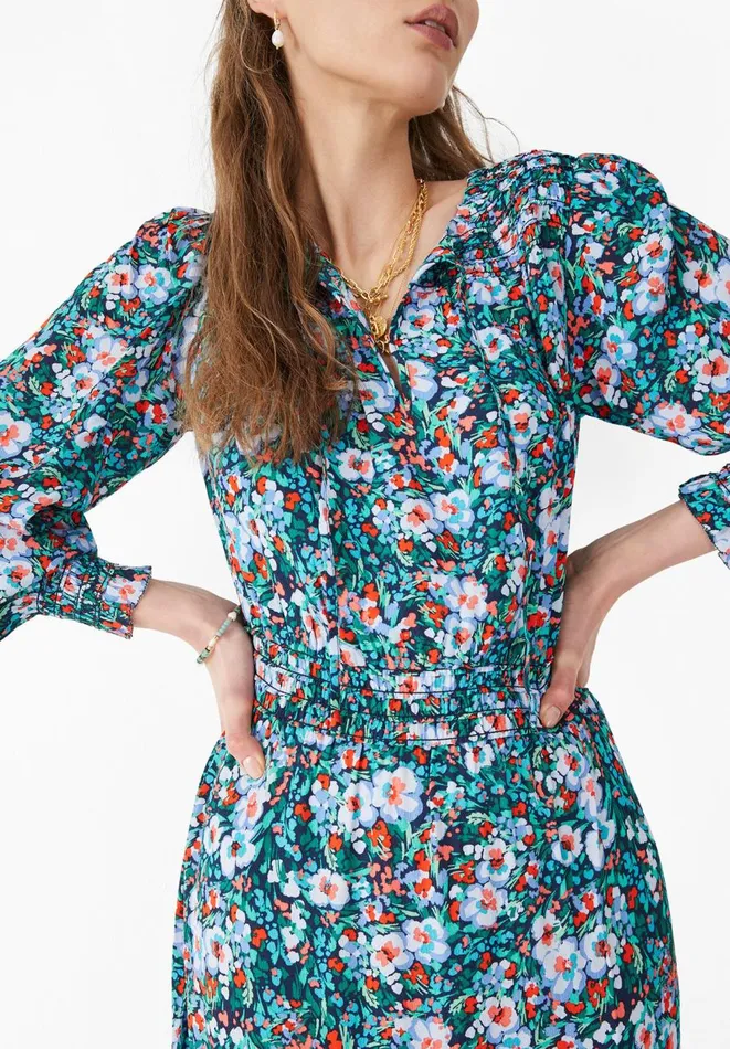 Hush Dresses Women Shelly Midi Dress Painted Floral Multi Hush Dresses Women Shelly Midi Dress Painted Floral Multi