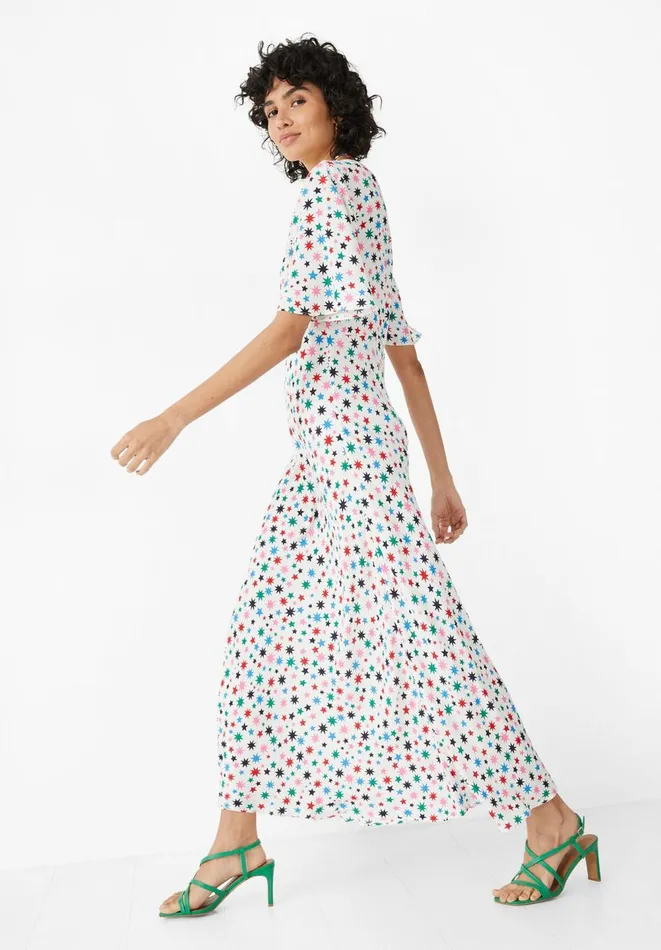 Hush Dresses Women Starr Midi Tea Dress Multi Star Hush Dresses Women Starr Midi Tea Dress Multi Star