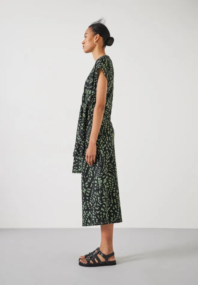 Hush Dresses Women Trinny Jersey Midi Dress Abstract Boho Charcoal Hush Dresses Women Trinny Jersey Midi Dress Abstract Boho Charcoal