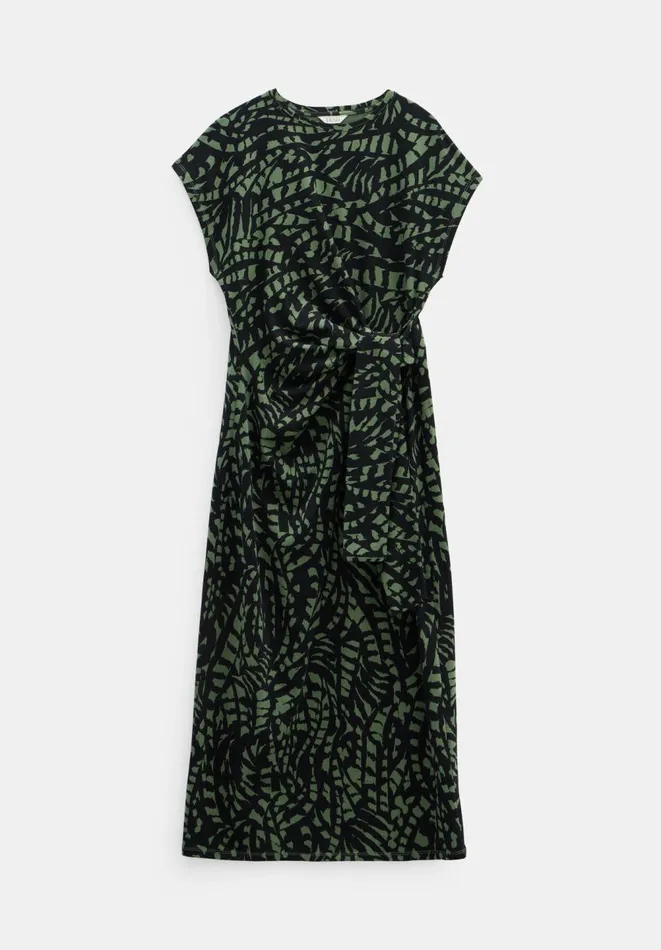 Hush Dresses Women Trinny Jersey Midi Dress Abstract Boho Charcoal Hush Dresses Women Trinny Jersey Midi Dress Abstract Boho Charcoal
