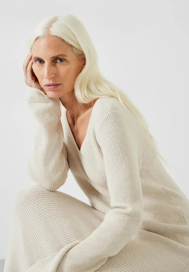 Hush Dresses Women Uralla Knitted Dress Moonshine Hush Dresses Women Uralla Knitted Dress Moonshine