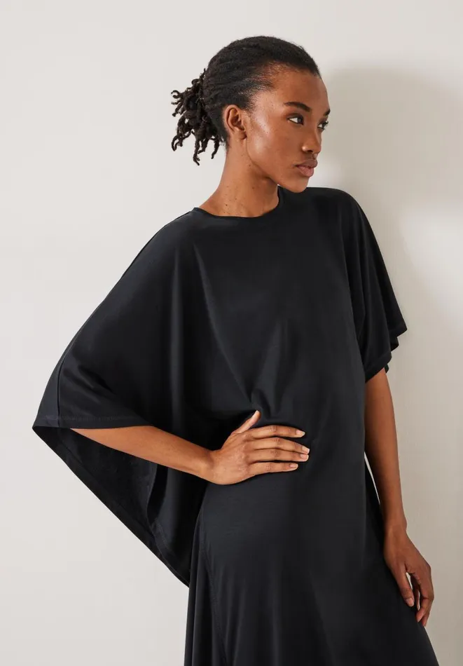 Hush Dresses Women Willow Asymmetric Maxi Dress Black Hush Dresses Women Willow Asymmetric Maxi Dress Black