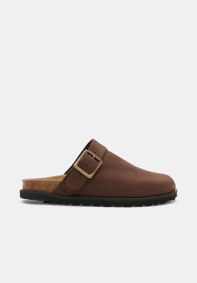 Hush Flats Women Lupita Mule Suede Clogs Chocolate Brown Hush Flats Women Lupita Mule Suede Clogs Chocolate Brown