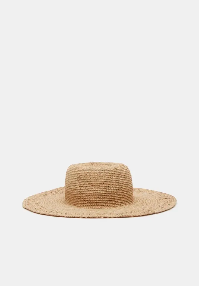 Hush Hats Women India Weave Floppy Hat Natural