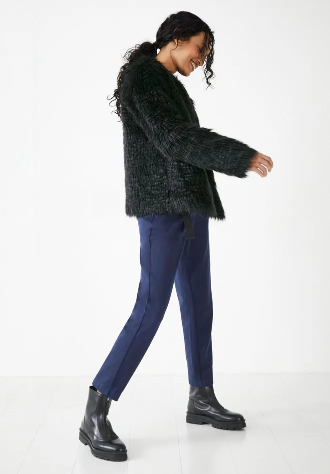 Hush Jackets and Coats Women Dita Short Faux Fur Coat Black Hush Jackets and Coats Women Dita Short Faux Fur Coat Black