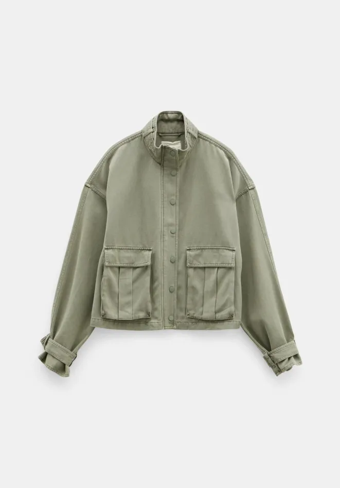 Hush Jackets and Coats Women Melinda Utility Jacket Green Hush Jackets and Coats Women Melinda Utility Jacket Green