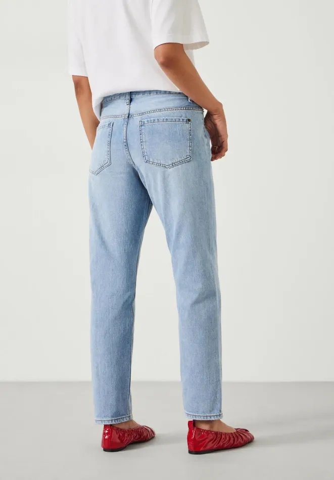 Hush Jeans Women Boyfriend Jeans Pale Blue Authentic Hush Jeans Women Boyfriend Jeans Pale Blue Authentic