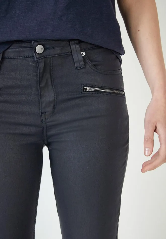 Hush Jeans Women Coated Jeans Midnight Navy Hush Jeans Women Coated Jeans Midnight Navy