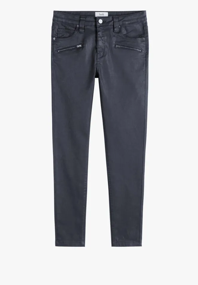 Hush Jeans Women Coated Jeans Midnight Navy Hush Jeans Women Coated Jeans Midnight Navy
