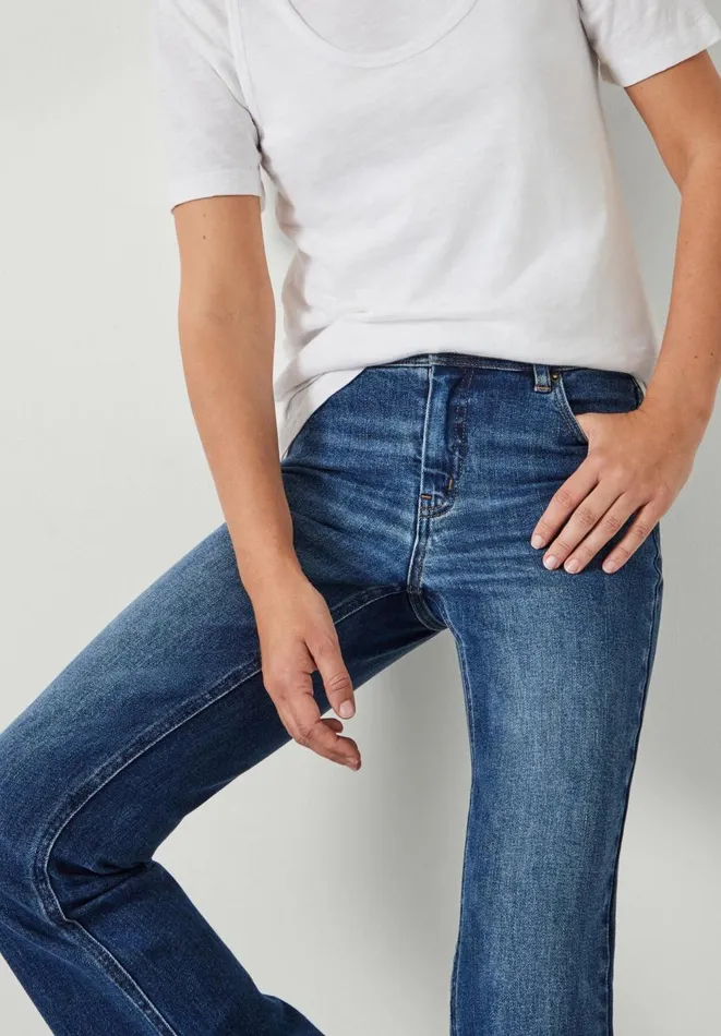 Hush Jeans Women Eliana Mid Rise Bootcut Jeans Mid Authentic Hush Jeans Women Eliana Mid Rise Bootcut Jeans Mid Authentic