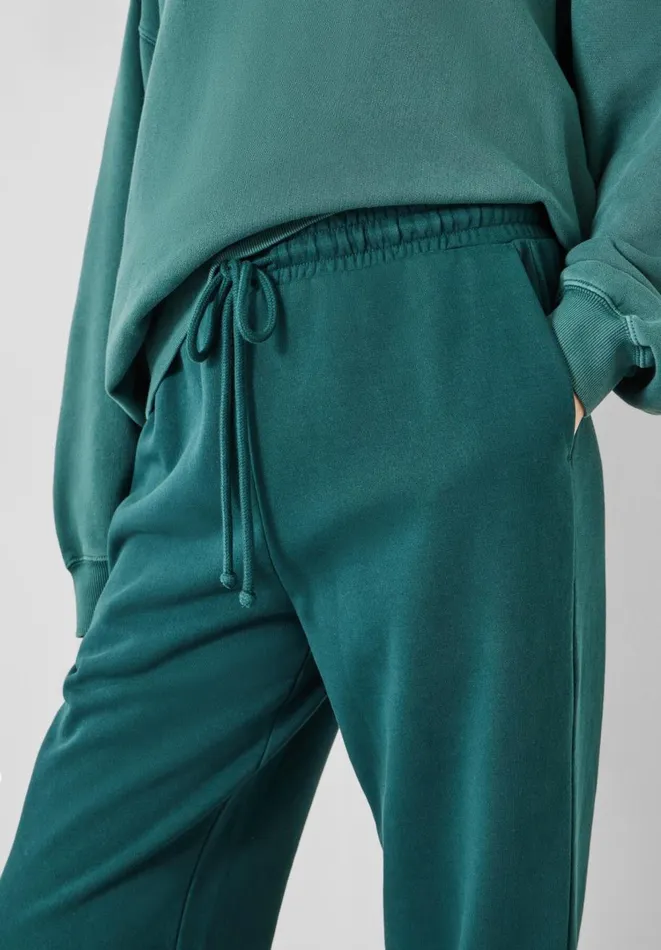 Hush Joggers and Leggings Women Alyna Relaxed Washed Joggers Deep Green Hush Joggers and Leggings Women Alyna Relaxed Washed Joggers Deep Green
