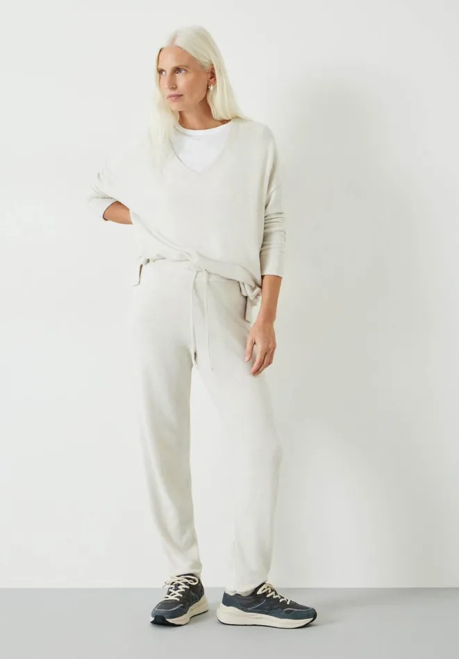 Hush Pyjamas and Nightwear Women Elle Supersoft VNeck Top Viper Grey