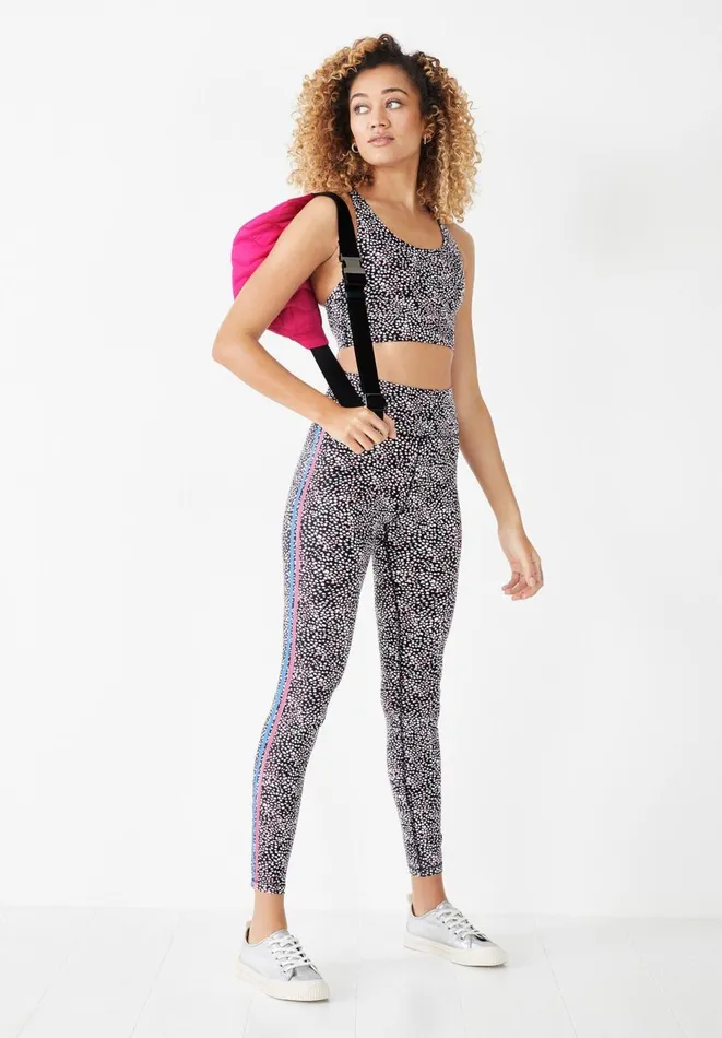 Hush Pyjamas and Nightwear Women Victoria Contrast Sports Bra Animal Blackpink Hush Pyjamas and Nightwear Women Victoria Contrast Sports Bra Animal Blackpink