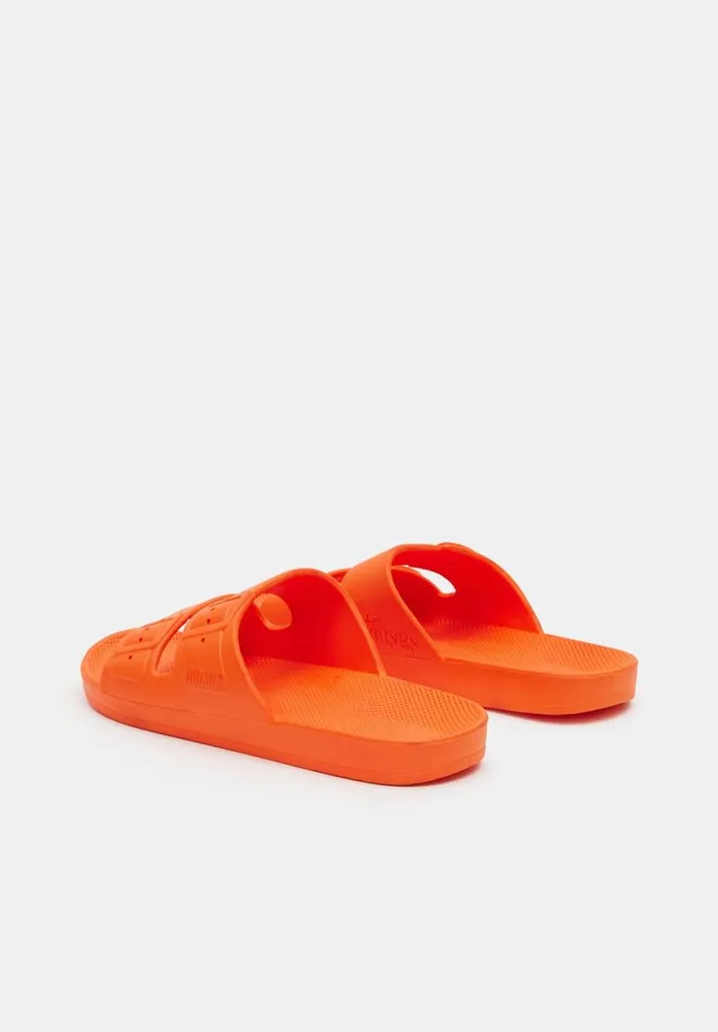 Hush Sandals Women Freedom Moses Slides Neon Orange Hush Sandals Women Freedom Moses Slides Neon Orange