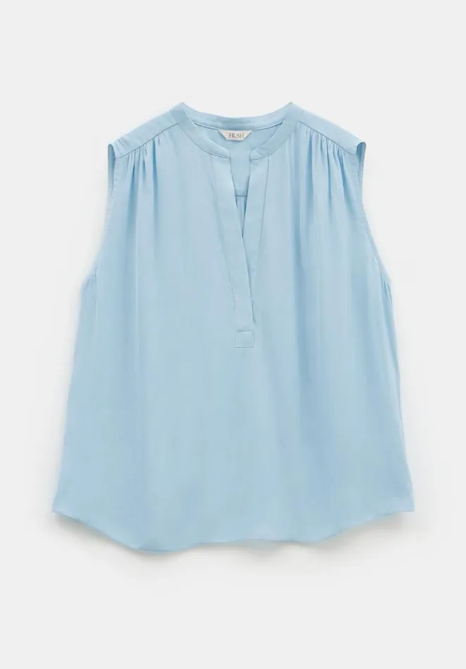Hush Shirts and Blouses Women Kyla VNeck Blouse Blue Hush Shirts and Blouses Women Kyla VNeck Blouse Blue