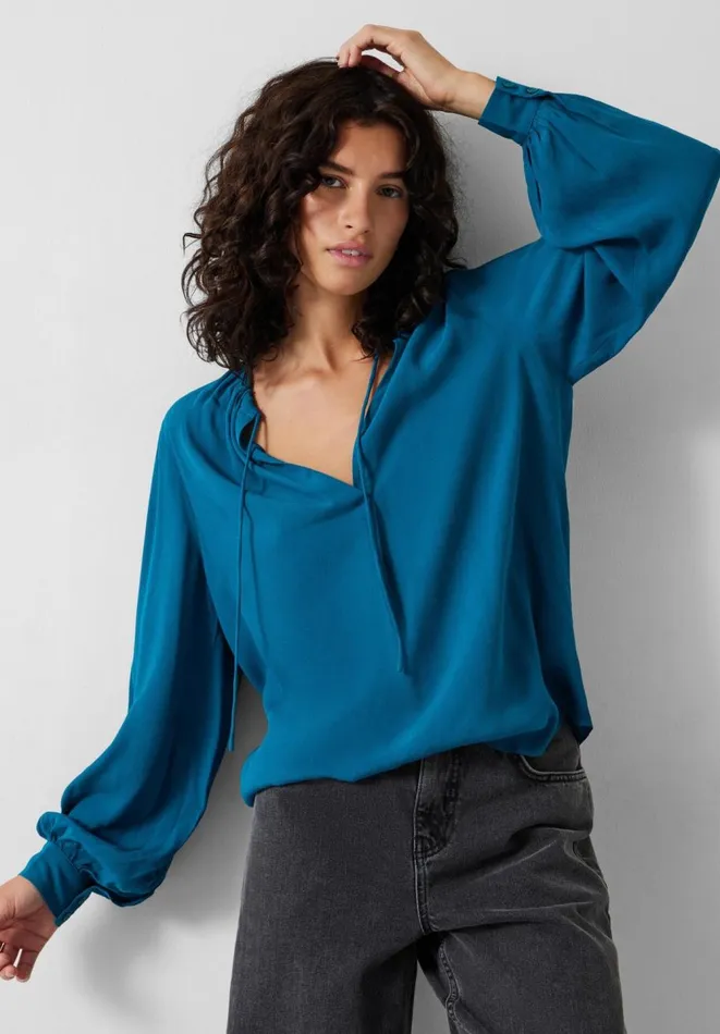 Hush Shirts and Blouses Women Serafina Blouse Deep Blue