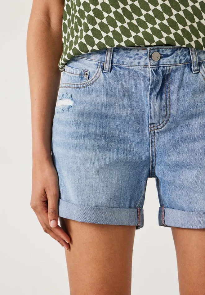 Hush Shorts Women Denim Shorts Pale Blue Authentic Hush Shorts Women Denim Shorts Pale Blue Authentic