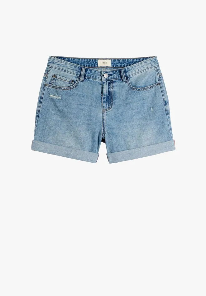 Hush Shorts Women Denim Shorts Pale Blue Authentic Hush Shorts Women Denim Shorts Pale Blue Authentic