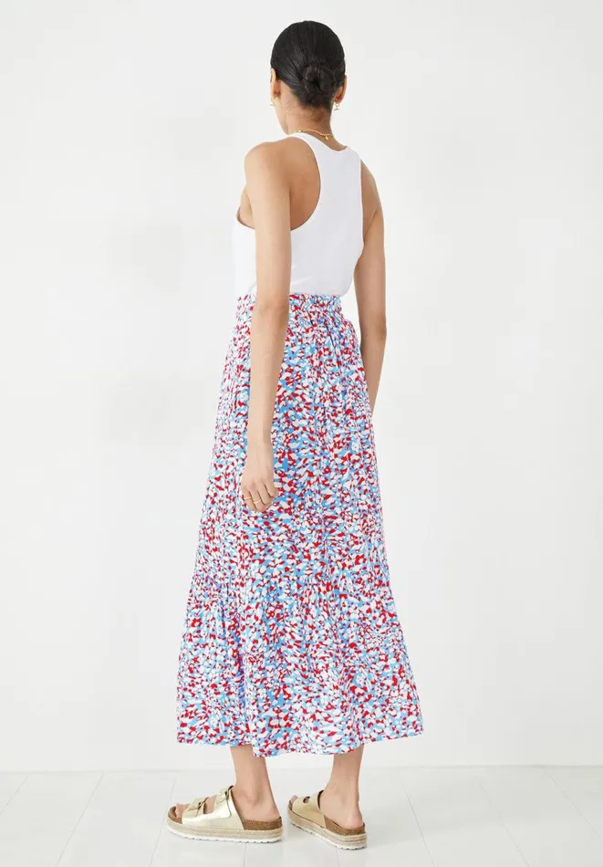 Hush Skirts Women Albany Belted Maxi Skirt Animal Mark Floral Hush Skirts Women Albany Belted Maxi Skirt Animal Mark Floral