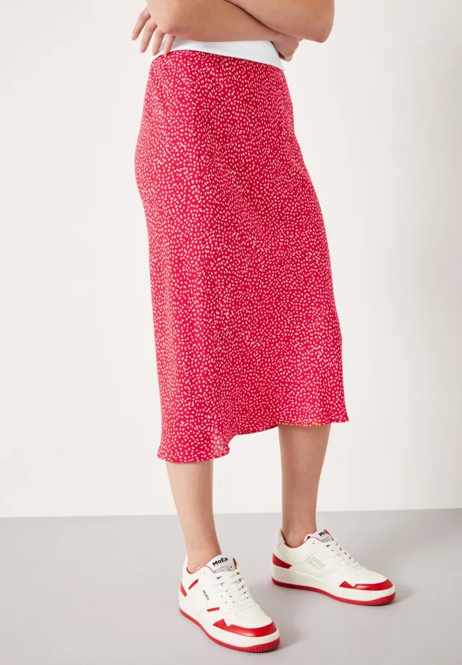 Hush Skirts Women Ayana Knee Length Skirt Mini Mark Red Hush Skirts Women Ayana Knee Length Skirt Mini Mark Red