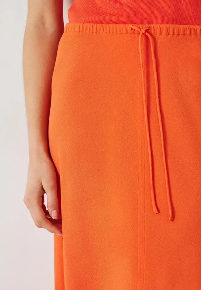 Hush Skirts Women Hanna Maxi Skirt Orange Red Hush Skirts Women Hanna Maxi Skirt Orange Red