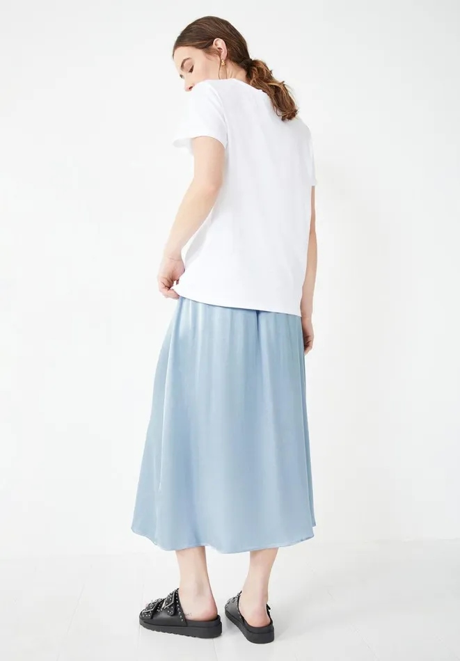 Hush Skirts Women Hope Tie Waist Skirt Dove Blue Hush Skirts Women Hope Tie Waist Skirt Dove Blue
