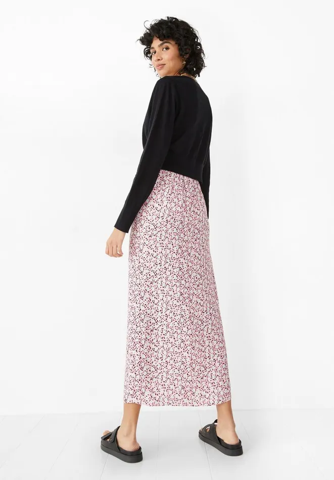 Hush Skirts Women Izzy Split Maxi Skirt Mini Daisy Pink Hush Skirts Women Izzy Split Maxi Skirt Mini Daisy Pink