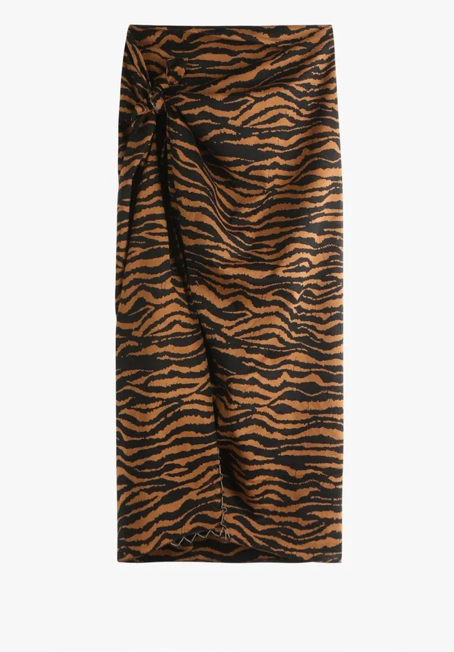 Hush Skirts Women Romy Beach Sarong Tiger Hush Skirts Women Romy Beach Sarong Tiger