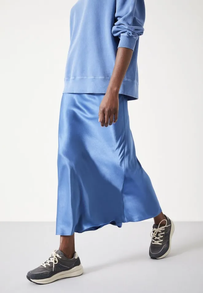 Hush Skirts Women Simone Maxi Skirt Slate Blue