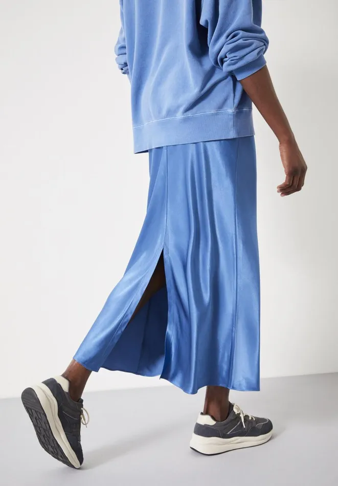 Hush Skirts Women Simone Maxi Skirt Slate Blue