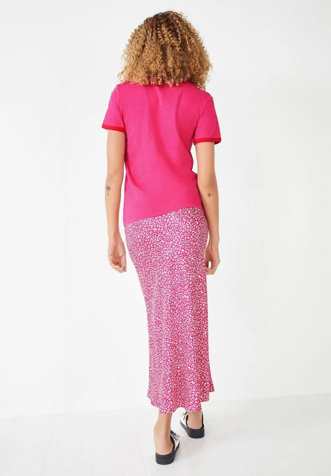 Hush Skirts Women Simone Slinky Skirt Graphic Leopard Pink Hush Skirts Women Simone Slinky Skirt Graphic Leopard Pink
