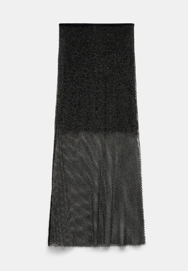 Hush Skirts Women Una Sparkle Maxi Skirt Black Hush Skirts Women Una Sparkle Maxi Skirt Black