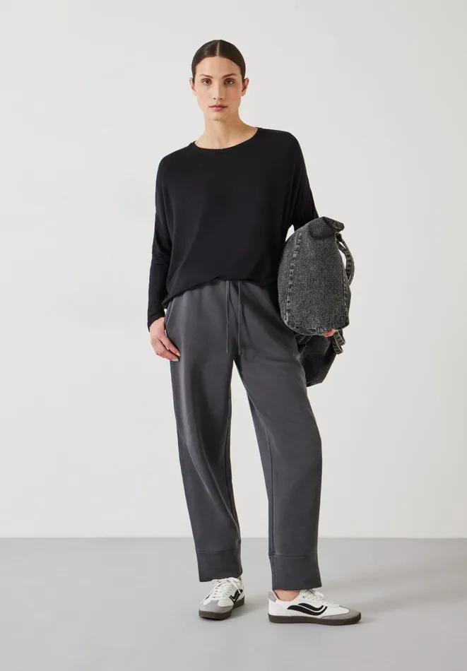 Hush Tops and Tshirts Women Gillian Wide Jersey Top Black Hush Tops and Tshirts Women Gillian Wide Jersey Top Black
