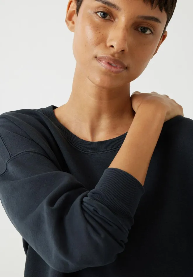 Hush Tops and Tshirts Women Lindsey Relaxed Sweatshirt Midnight Hush Tops and Tshirts Women Lindsey Relaxed Sweatshirt Midnight