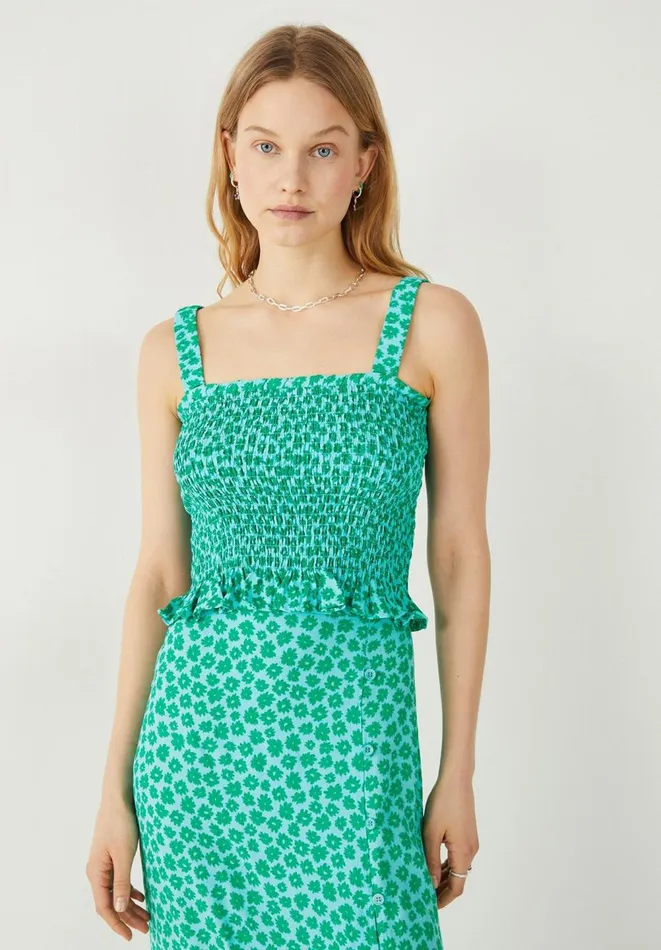 Hush Tops and Tshirts Women Skye Cami Summer Meadow Green