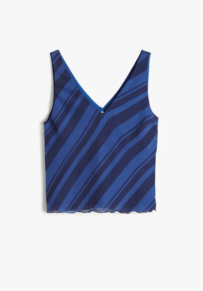 Hush Tops and Tshirts Women Tasha Cami Blue Stripe Hush Tops and Tshirts Women Tasha Cami Blue Stripe