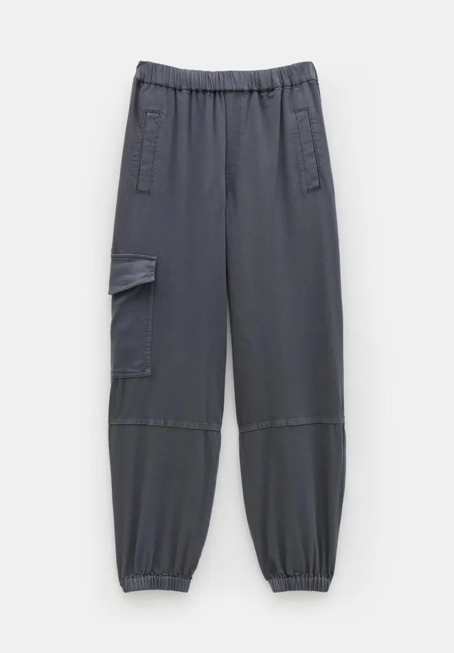Hush Trousers Women Ava Washed Cargo Trousers Steel Blue Hush Trousers Women Ava Washed Cargo Trousers Steel Blue
