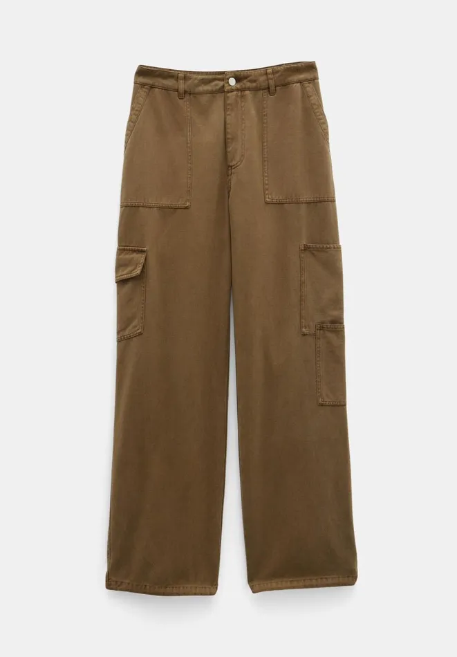Hush Trousers Women Beatrice Cargo Trousers Olive Hush Trousers Women Beatrice Cargo Trousers Olive