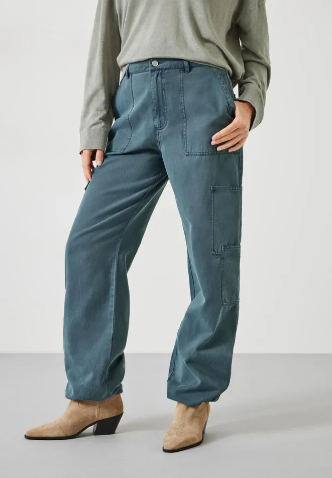 Hush Trousers Women Beatrice Cargo Trousers Slate Hush Trousers Women Beatrice Cargo Trousers Slate