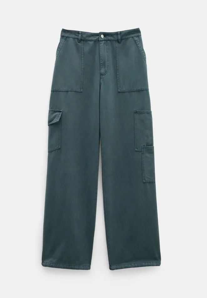Hush Trousers Women Beatrice Cargo Trousers Slate Hush Trousers Women Beatrice Cargo Trousers Slate